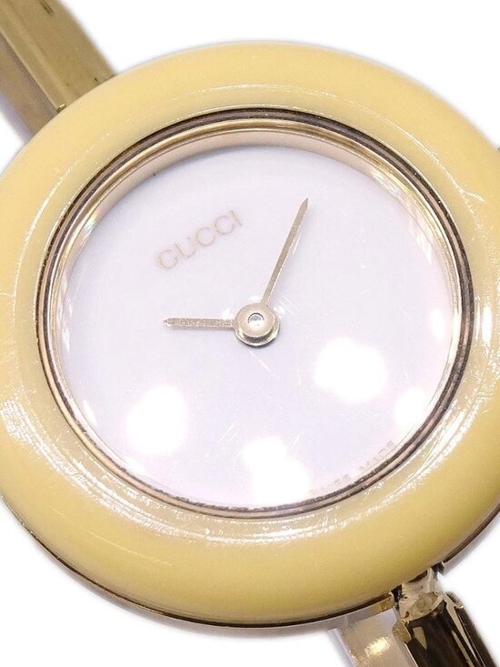 Gucci 11/12.2 Change Bezel Chameleon Quartz Watch SS 156150 main image 7